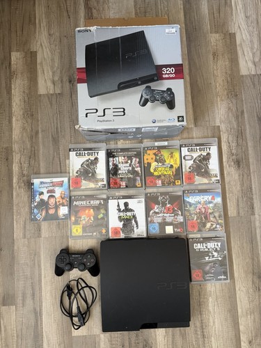 Sony playstation slim 320gb - 3,