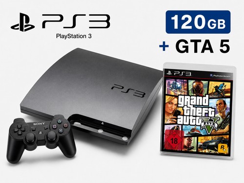 Sony ps3 slim konsole inkl - ps3,