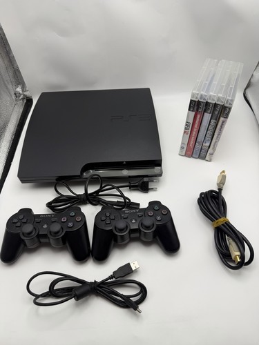 Sony playstation slim 320gb - playstation, 3