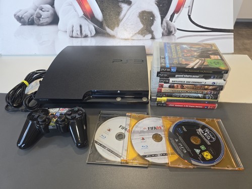 Sony playstation slim 300gb - 3,