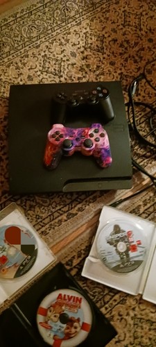 Sony playstation slim 320gb - playstation, 3